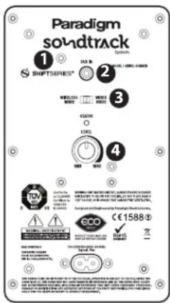 Paradigm Soundtrack System - INSTALACIÓN DEL SUBWOOFER - 1