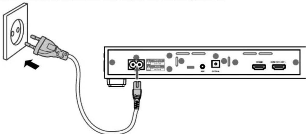 MEDION LIFE E67025 MD 84955 - Soundbase ans Stromnetz anschließen - 1