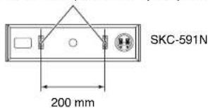ONKYO HTP678 - Montaje en pared - 2
