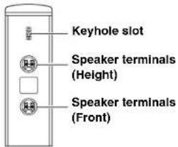 ONKYO HTP678 - Front &amp; Height Speakers (SKF-693) - 2