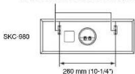 ONKYO SKSHT993THX - Montaje en pared - 2