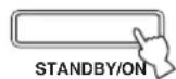 YAMAHA HTY7030 - Press STANDBY/ON to turn off the power of this unit. - 1