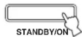 YAMAHA HTY7030 - Нажмите STANDBY/ON для отключения питания данного аппарата. - 1