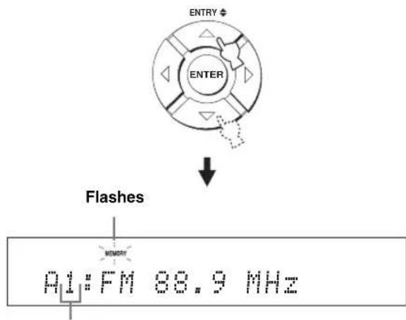 YAMAHA HTY7030 - Manual preset tuning - 4