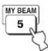 YAMAHA HTY7030 - Houd MY BEAM tenminste twee seconden ingedrukt. - 1