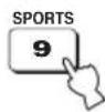 YAMAHA HTY7030 - Press MUSIC, MOVIE, or SPORTS to select the desired CINEMA DSP program. - 3