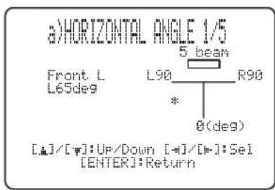 YAMAHA HTY7030 - HORIZONTAL ANGLE (Horizontalwinkel) - 2