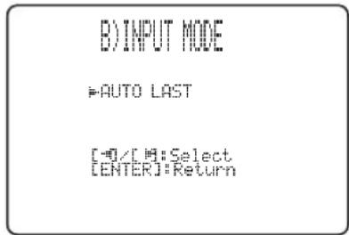 YAMAHA HTY7030 - ■ INPUT MODE (Input mode) - 1