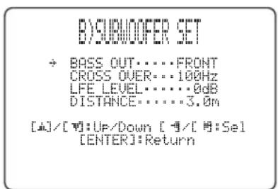 YAMAHA HTY7030 - (Subwoofer-Einstellungen) - 1