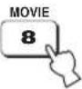 YAMAHA HTY7030 - Druk op MUSIC, MOVIE, of SPORTS om het gewenste CINEMA DSP programma te selecteren. - 2