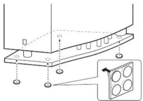 YAMAHA NSP330 - Posizione del subwoofer - 1