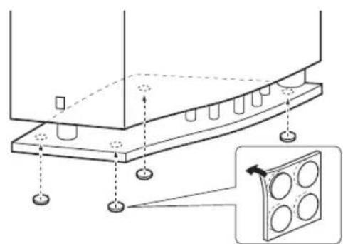 YAMAHA NSP330 - Opstellen van de subwoofer - 1