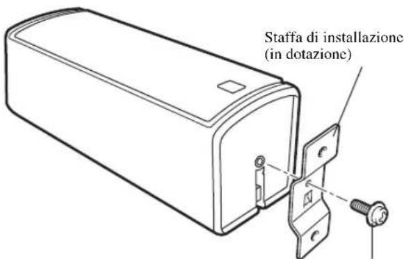 YAMAHA NSP330 - Quando l'altoparlante è posizionato su una staffa o un supporto - 1