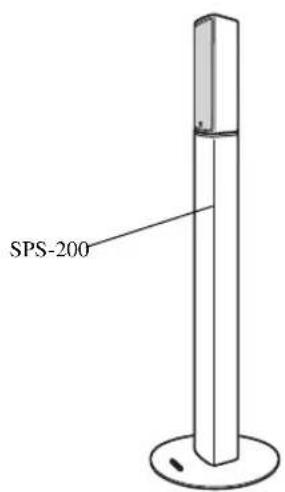 YAMAHA NSP330 - YAMAHA "SPS-200" luidsprekerstandaard (in sets van twee stuks, los verkrijgbaar) - 1