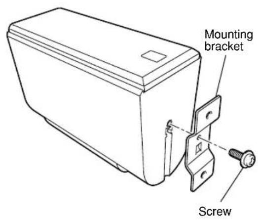 YAMAHA NSP230 - If you want to mount a speaker on a commercially available speaker stand for the main/rear speakers (and rear center speaker for NS-P236) - 1