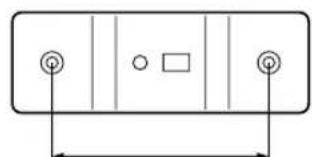 YAMAHA NSP230 - Wenn ein Lautsprecher auf einem im Fachhandel erhältlichen Lautsprecherstandener aufgestellt werden soll für den Hauptlautsprecher/die hinteren Lautsprecher (und den hinteren Centerlautsprecher für NS-P236) - 2