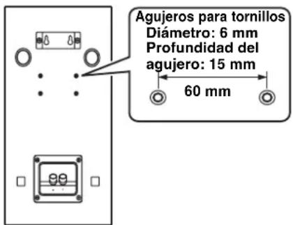 YAMAHA NSM525 - Instalacion del altovoz sobre una pared mediate el uso del soporte de montaje incluido - 2