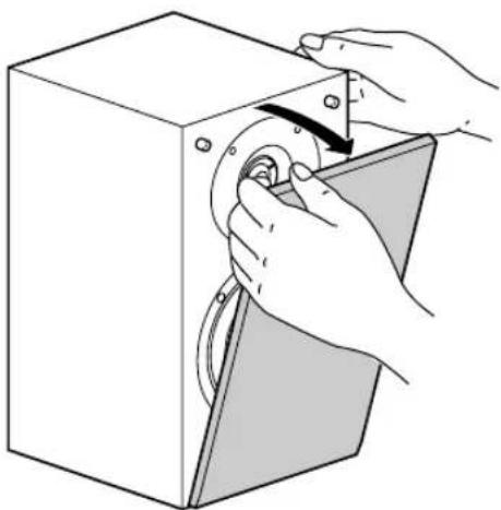 YAMAHA NSM325 - RETRAIT DU COUVERCLE AVANT - 1