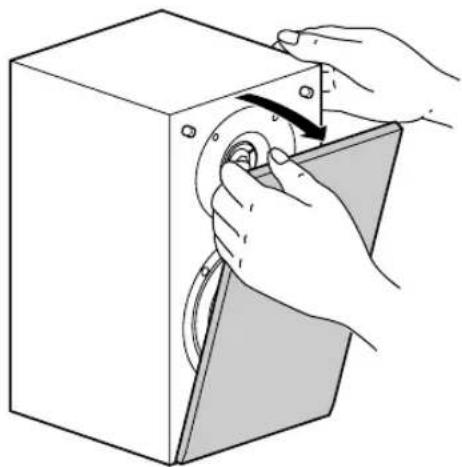 YAMAHA NSM325 - REMOVING THE FRONT COVER - 1