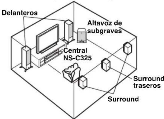 YAMAHA NSC325 - UBICACION DEL ALTAVOZ - 1