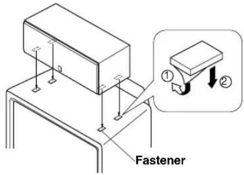 YAMAHA NSC325 - PLACING THE SPEAKER - 2