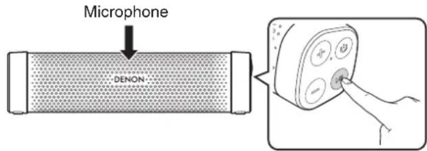 DENON Envaya Mini DSB100 - Annuler un appel entrant - 1
