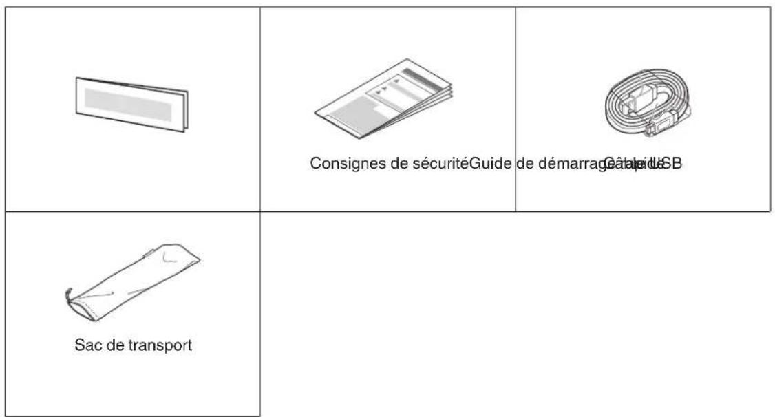 DENON Envaya Mini DSB100 - Accessoires fournis - 1