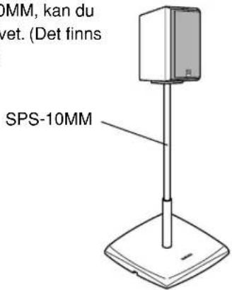 YAMAHA NSP436 - Användning av Yamaha högtalarstativet SPS-10MM (säljs separat) - 1