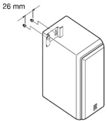 YAMAHA NSP436 - ■ Instalación en la pared de los altavoces principal/trasero/central (y altavoz central trasero para NS-P436). - 2