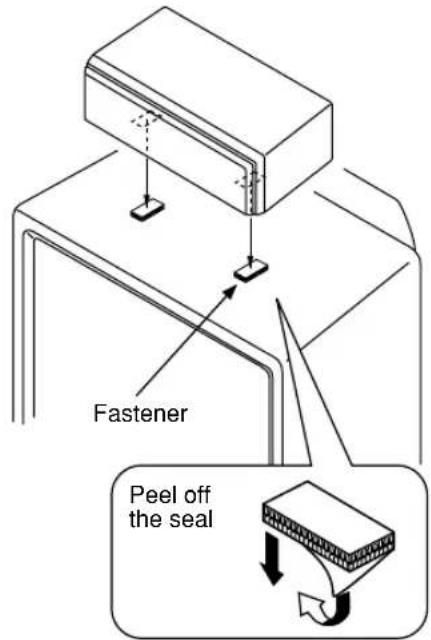 YAMAHA NSP430 - ■Placing the center speaker - 1