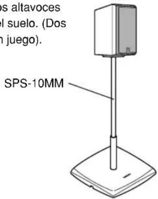 YAMAHA NSP430 - Utilización del soporte de altavoces Yamaha SPS-10MM (opcional) - 1