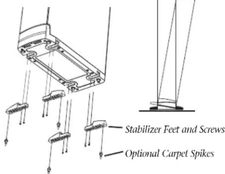 DEFINITIVE TECHNOLOGY BP8060ST - Accessory Installation - 1