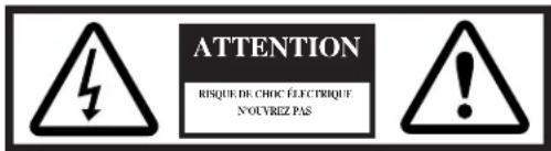 DEFINITIVE TECHNOLOGY BP8020ST - Précautions - 1