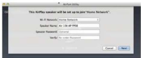 CAMBRIDGE Air 200 V2 - Configuration des accessoires sans fil d'Apple - 1