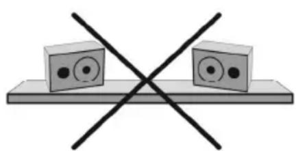 M-AUDIO Studiophile BX8 D2 - Aufstellung der Monitore - 3