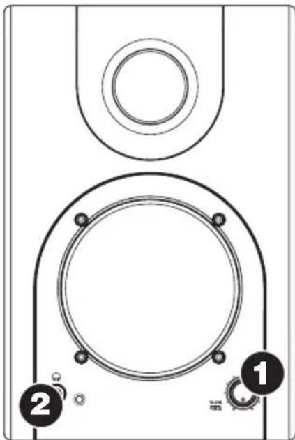 ION Desk Rocker - CARACTÉRISTIQUES DU PANNEAU AVANT - 1