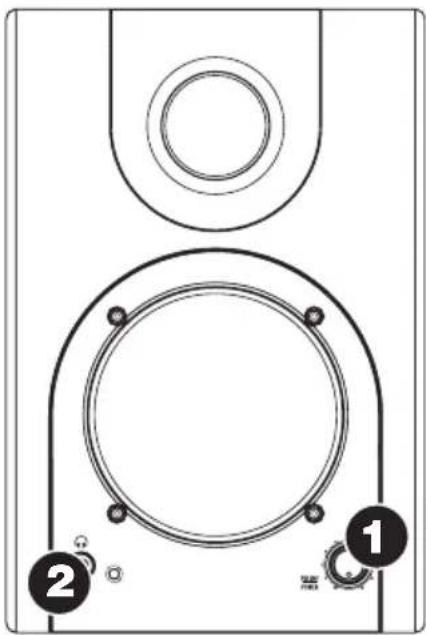 ION Desk Rocker - DESCRIPCIÓN DEL PANEL FRONTAL - 1