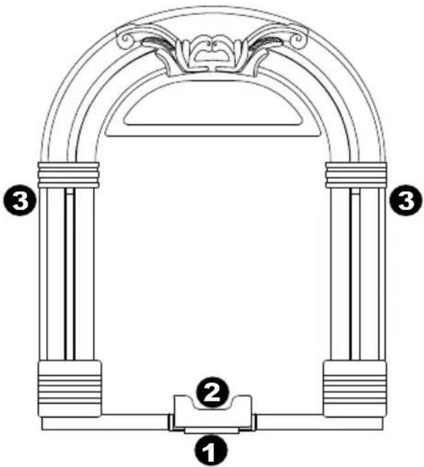 ION Jukebox Bluetooth - Pannello Anteriore - 1