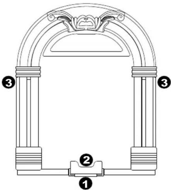 ION Jukebox Bluetooth - Panel Frontal - 1