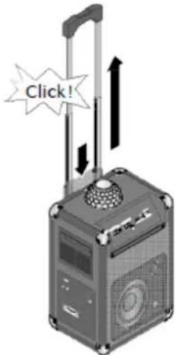 LENCO PA325 - Transporting the Bluetooth® sound system - 1