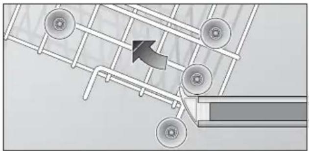BOSCH SGI84224 - Adjusting position of basket \* - 2