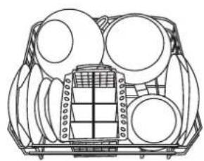 INDESIT IDTM EU - Het regelen van de hoogte van het bovenrek - 3