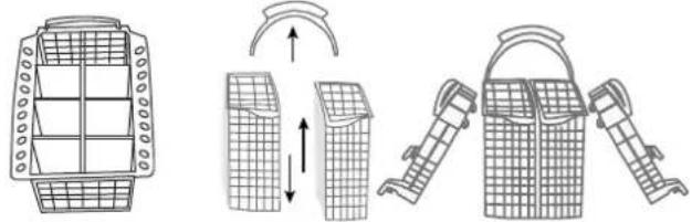 INDESIT IDTM EU - Cutlery basket - 1