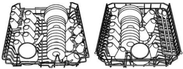INDESIT IDTM EU - Regulowanie wysokości kosza górnego - 3