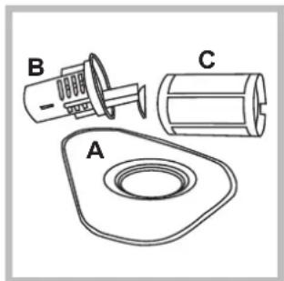 INDESIT IDL 550 - Limpar os filtros - 2