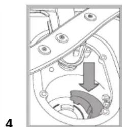 INDESIT DSG 573 S - Pulire i filtri - 4