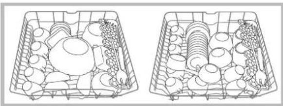 INDESIT DIF 36 G - A felső kosár magasságát lehetőleg ÜRES ÁLLAPOTBAN állítsa be! - 3