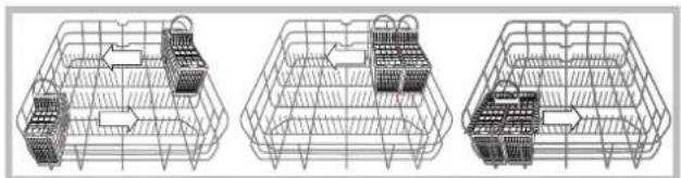 INDESIT DIF 36 G - Cesto de los cubiertos - 2