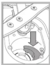 INDESIT DIF 36 G - Cesto superior - 2