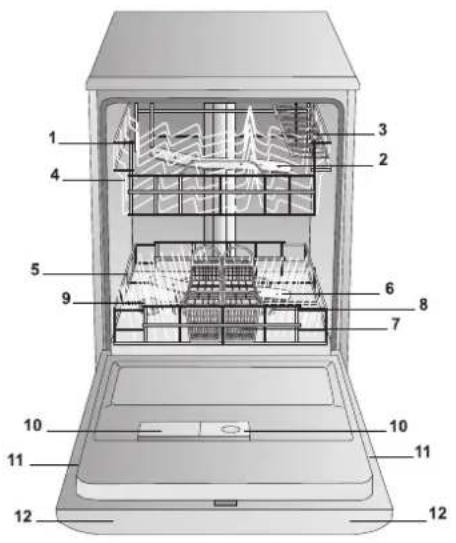 INDESIT DFP 273 NX - Visão deconjunto - 1